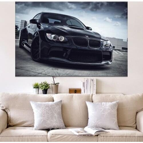 Super Sport Car Wallpaper Canvas Poster Wall Art Pictures Painting Wall Art for Living Room Home Decor