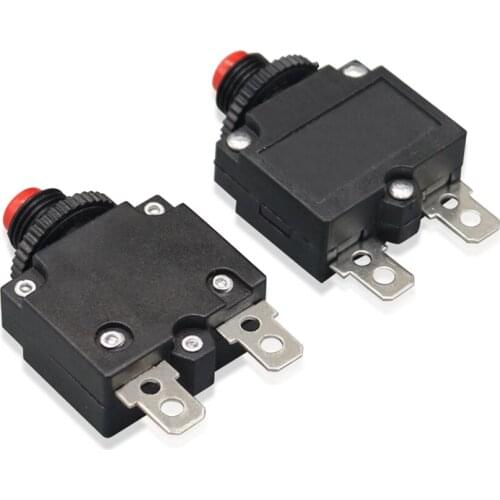 Overload protector 5A 10A 15A 20A Mini Size Thermal Overload Protector Switch for Water Pumps Motors Manual Reset Safety switch
