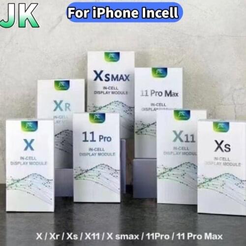 JK incell For iPhone X Xs XR Max LCD Display Touch Screen Digitizer Assembly No Dead Pixel Replacement Parts + Gift