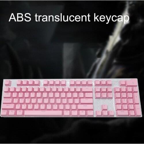 104pcs Keycap Keycap For Mechanical Keyboard MX Switch 104 ABS Keycaps for Gaming Keyboard Accessories