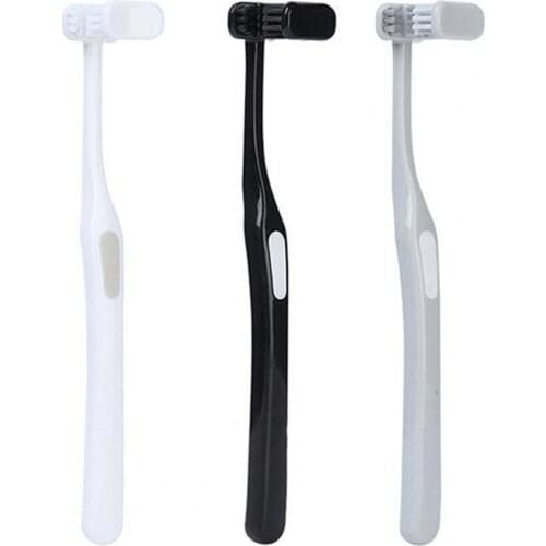 Six-sided Toothbrush U-shaped Deep Cleaning Plastic Soft Bristle Wrapped Manual Toothbrush Oral Care