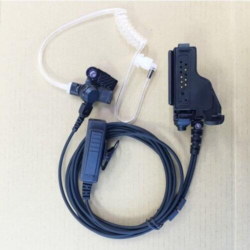 Air tube Long big PTT headphone for motorola HT1000 MTX838 XTS1500 XTS2500 XTS3000 GP9000 XTS5000R MT2000 etc walkie talkie