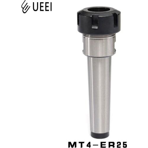 CNC Milling Collet Chuck ER25 MT4 Taper Collet Chuck Holder Face Milling Arbor Adapter for CNC Milling Tools High precision