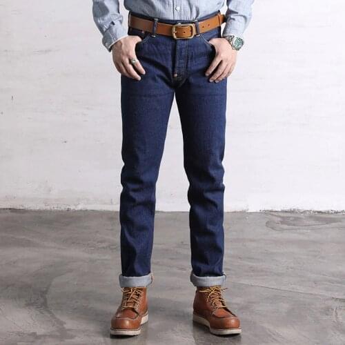 SD-107B Read Description! Red Tornado 12.5oz Weight Indigo Selvage Washed Pants Sanforized Raw Denim Jean