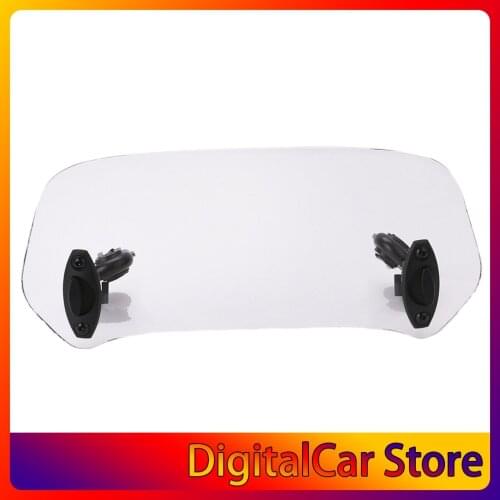 Motorcycle Part Adjustable Clip Windscreen Air Deflector For Suzuki For Yamaha