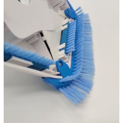 Swimming Pool Vacuum Suction Head Cleaning Brush Transparent Clean Tool