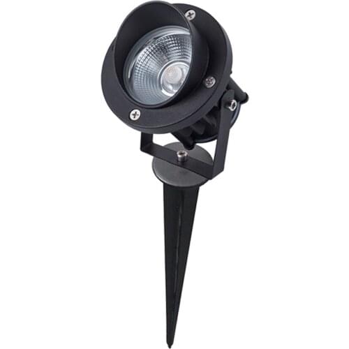 High Lumen Bridgelux Cob Led Floodlight IP65 Led Lawn Light Outdoor Garden Led Landscape Lighting Pathway Lamp with Spike