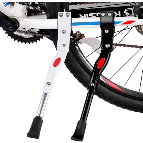 26 Inch Bicycle Foot Support Kickstand Aluminum Alloy MTB Bike Parking Racks Cycling Side Stand Adjustable Brace Cycling Parts