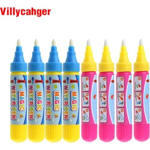 Magic Pen Brush Painting Mat Toy Water Drawing Toy Kid Painting Writing Mat Pen Doodle Play Tool Education Toy for Children