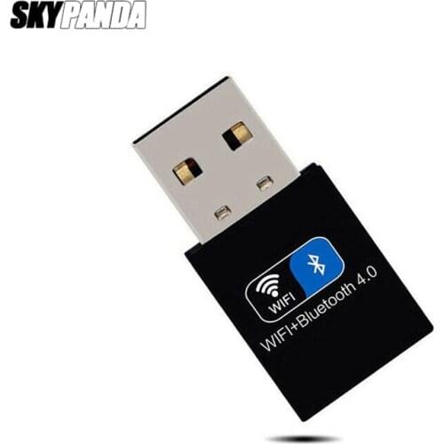 WiFi + Bluetooth 4.0 USB Wireless 150M WiFi USB Adapter LAN Network LAN Card Portable Mini AP for Desktop Laptop