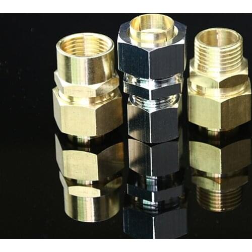 1pc 3/4" DN20 inner wire to 1/2" DN15 gas pipe quick connection It needs to be used with our natural gas stainless steel bellows