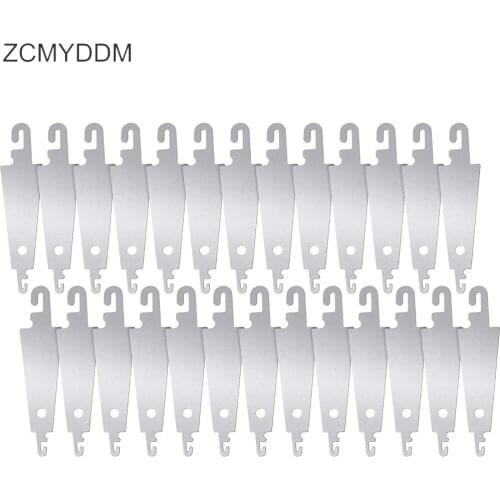 ZCMYDDM 10-50Pcs Stainless Steel Threading Guide Device Threader for Embroidery Cross Stitch Needle Threader DIY Sewing Tools
