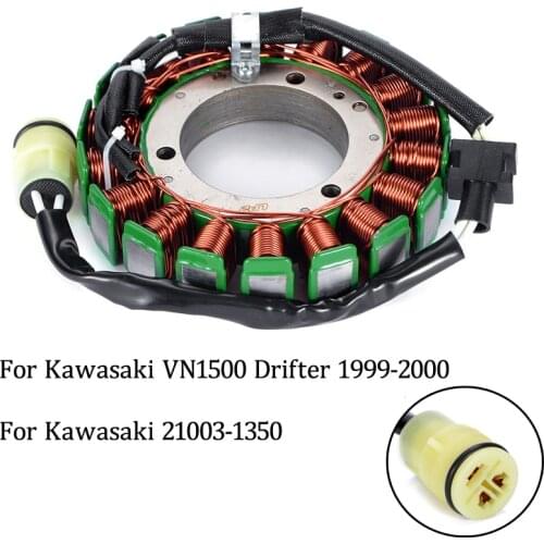 21003-1350 Wires Engine Parts Generator Magneto Stator Coil For Kawasaki VN1500 VN 1500 VN-1500 1500VN Drifter 1999 2000