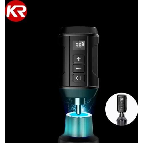New Wireless Tattoo Power Supply Working 6 Hours Mini Portable Power Supply RCA&DC Tattoo Supply Tattoo Pen Rotary Machine