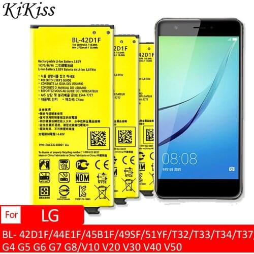 BL-42D1F BL-44E1F BL-45B1F BL-49SF BL 51YF/T32/T33/T34/T37/T39/T41/T42 Battery For LG G4 G5 G6 G7 G8/V10 V20 V30 V40 V50 ThinQ