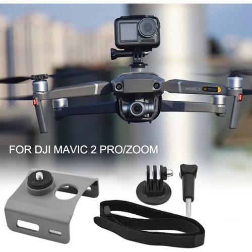 For Gopro Hero 8/7/6/5 Black Action Camera extended holder for DJI Mavic 2 PRO/ZOOM Expansion Camera Bracket Fixed Holder Mount