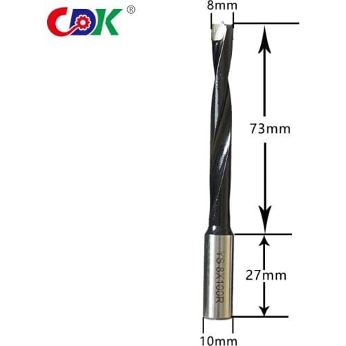 1pc 8mm Woodworking Drill Bits Overlength 90mm 100mm Router Bit For Making Hole Of Wood Carbide Drilling