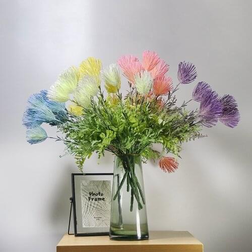 Home Vase Furnishings Simulation Plants European-style Atomized Old Pine Needles Indoor Restaurant