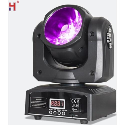 60w RGBW 4in1 Led Beam Light DMX512 Led Display Moving Head Light Professional DJ Bar Party Show Stage Light Led Stage Machine