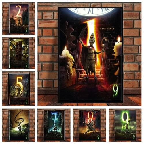 Numero 9 American Classic Sci-Fi Animation Posters Living Kids Room Quality Canvas Painting Retro Art Home Wall Decor Picture
