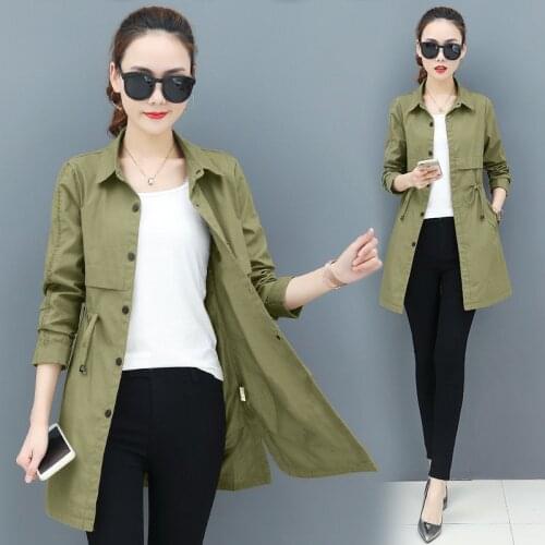 2020 New Spring Autumn Women Jacket Long Sleeve Thin Coats Casual Windbreaker Female Jackets Slim Fashion Basic Coat Outwear 632