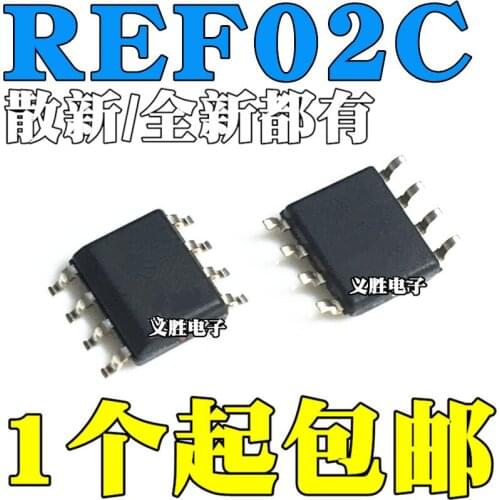 New and original REF02 REF02C 5V Voltage reference REF02CS SOP8 REF02CSZ 5 v voltage benchmark, precision voltage reference c