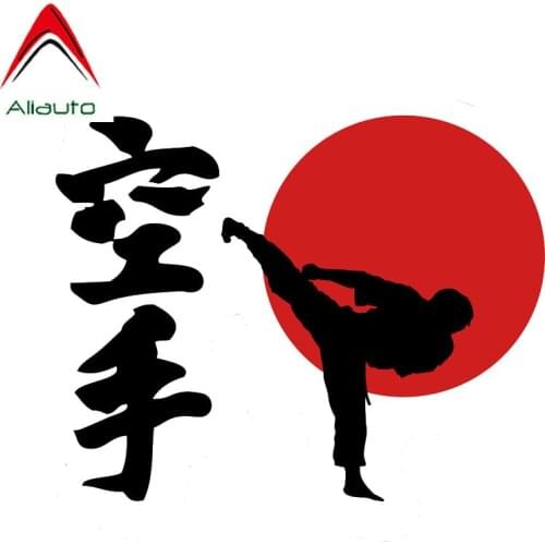 Aliauto Personal Decoration Karate Arts Japan PVC Car Sticker for Nissan Toyota Mazda Honda ,13CM*10CM