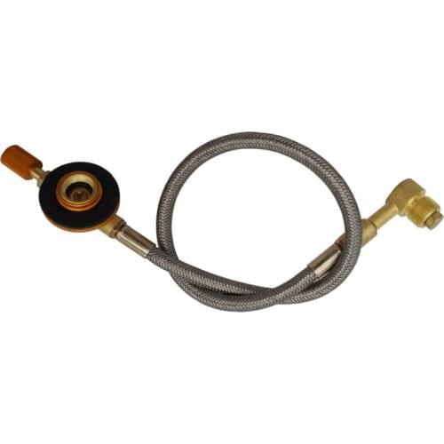 Earth Star Outdoor camping stove regulator valve with elbow and nozzle 0.3mm length 45cm