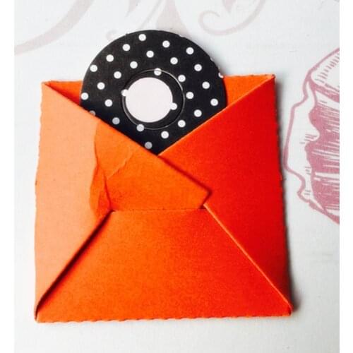 SCD735 Envelope Metal Cutting Dies For Scrapbooking Stencils DIY Album Cards Decoration Embossing Folder Craft Die Cuts Tool New