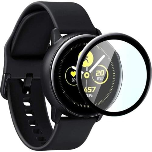 Glass For Samsung Galaxy Watch Active 2 44mm 40mm/46mm/42mm 3D HD Full Screen Protector Film Gear S3 Frontier/S2/Sport Active2