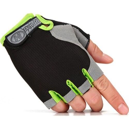 Cycling Sunscreen Gloves Mesh Mountaineering Summer Outdoor Cycling Fitness Sports Non-slip Breathable Korean Fashion