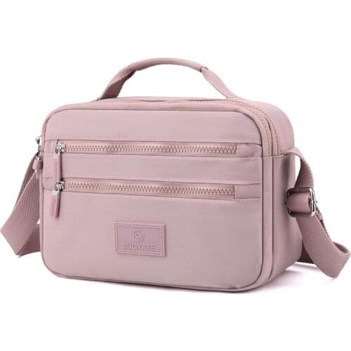 Fashion Multi-pocket Women Flap Handbag High Quality Durable Nylon Shoulder Bag Female Fabric Handbag Gilrs Casual Shopping Bag