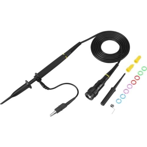 P4100 Oscilloscope Probe Kit DC-100MHz 100X High Voltage 2KV Alligator Clip Test Probe