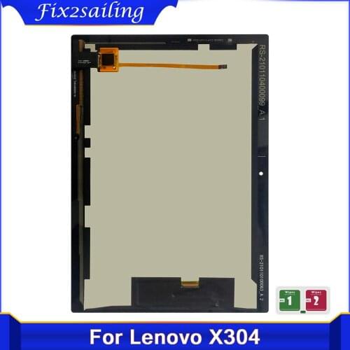 100%Test 10.1'' LCD Display For Lenovo Tab 4 TB-X304L TB-X304F TB-X304N TB-X304X TB-X304 Touch Screen Digitizer Panel Assembly