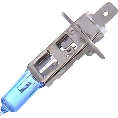 2 Pcs 12V 55W H1 Car Halogen Lamp Fog Lights LED Warning Emergency Light Signal Lamp Cars Light Bulbs Auto Parts Autotools