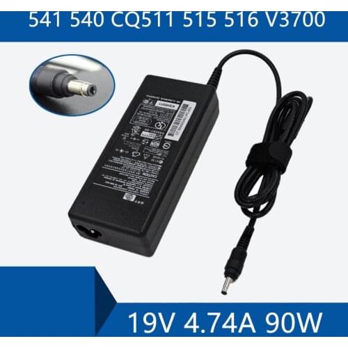 19V 4.74A 90W charger interface 4.8*1.7 notebook power adapter For HP 541 540 CQ511 515 516 V3700