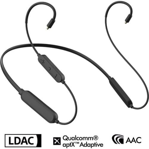 LDAC Bluetooth TWS Gaming Earphone Upgrade Cable Qualcomm aptX Adaptive HD BT5.0 Low Latency 500mAh Big Battery 45H Playtime AAC