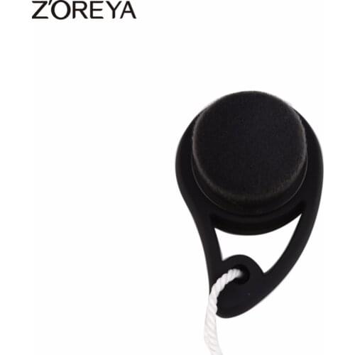 ZOREYA Brand Soft Hair Face Nylon Wash Brushes Facial Cleansing make up Brush Massage Pore Cleanser Face Beauty Skin Care