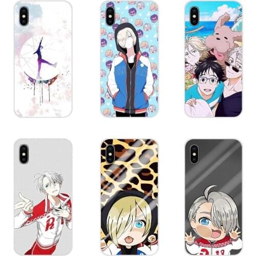 Yuri on ice history maker TPU Transparent Skin Case For Samsung Galaxy S3 S4 S5 Mini S6 S7 Edge S8 S9 S10 Lite Plus Note 4 5 8 9
