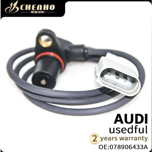 CHENHO BRAND New For VW Jetta Golf Passat Audi A4 Crankshaft Position Sensor 078906433A 0281002222 su5394