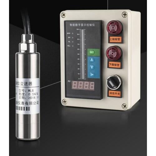 Water level display electronic level alarm fire-fighting pool level meter level meter sensor controller Drop Shipping