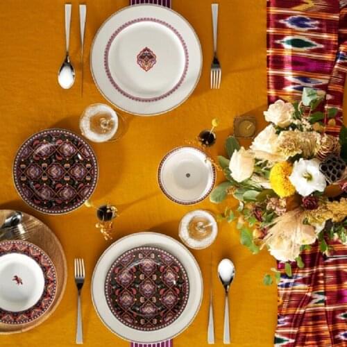 Karaca Agra 24 Piece 6 Person Porcelain Dinnerware