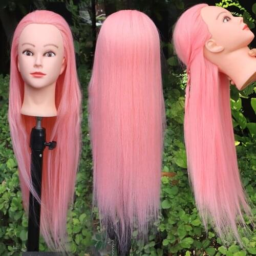 Manniquin Heads With Hair Dummy Training Hairdressing Mannequin Heads to Place Wigs Cosmetology KitTools Accessories Extensions