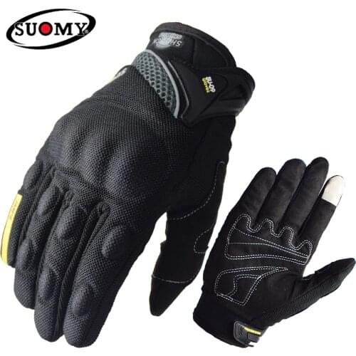 SUOMY Outdoor Motorcycle Gloves Touch Screen Full Finger Racing/Climbing/Cycling/Riding Sport Windproof Motocross Gloves Luvas