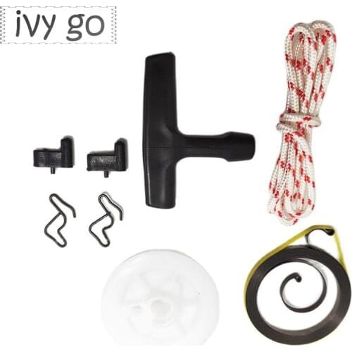 Recoil Pull Starter Grip Rope Pulley Handle Kit Fit For Stihl MS180 MS170 MS210 MS230 MS250 021 023 025 017 018 Chainsaw Parts