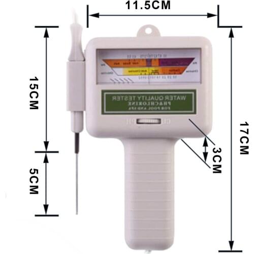 IN STOCK PH Chlorine Meter,Water Test Digital Electronic PH Tester Chlorine Meter For Pool Spa Swimming Pool Drinking Water