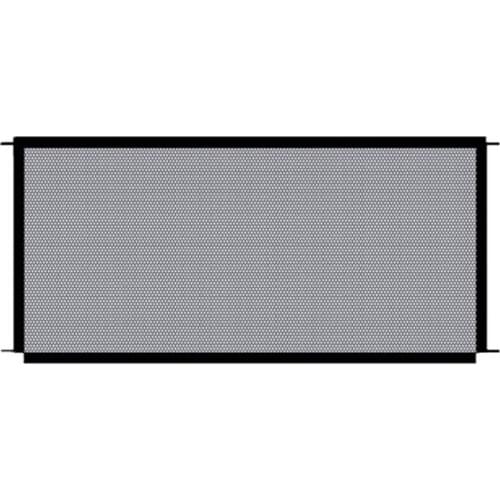 Retractable Mesh Gate Stretchy Pet Barrier Mesh, Folding Baby Safety Fence, Portable Dog Safe Guard Enclosure for House Indoor