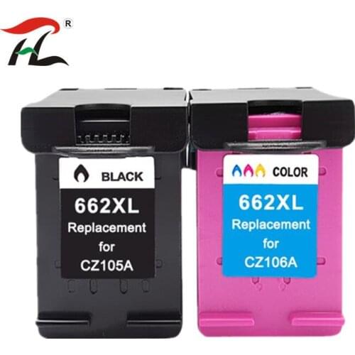Replacement for HP662 662XL Ink Cartridge for HP 662 Deskjet 1015 1515 2515 2545 2645 3545 4510 4515 4516 4518 printer
