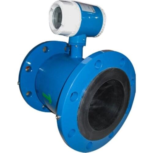 1/2'' Inch DN Flange Connection 4~20mA Output and 0.4~6 m3/h Range Inline Flow Meters Liquid