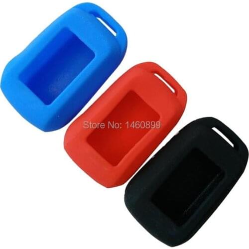 10 PCS/lot Silicone Cover Key Case for 10PCS/lot Car Alarm LCD Remote Control Keychain Starline A92 V92 A94 V62 A62 A64 V64 V94